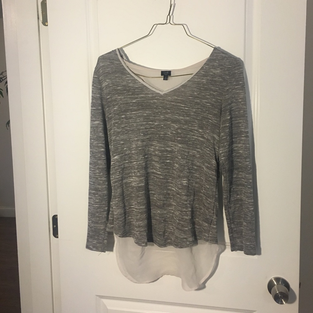 Long sleeve multi layered shirt